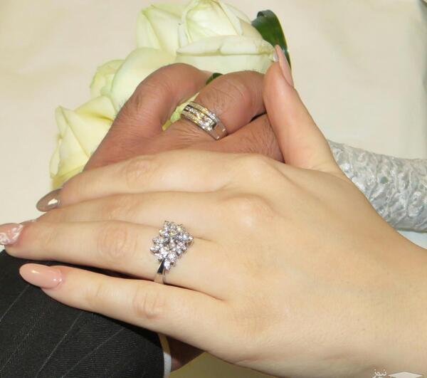 عکس حلقه ازدواج واقعی