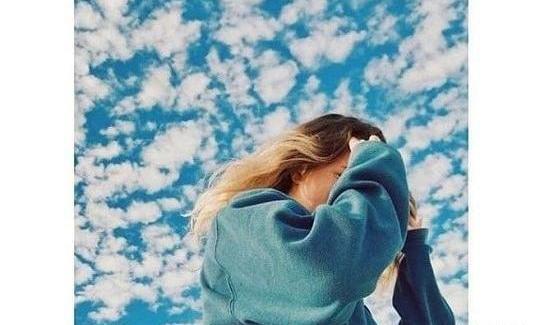 عکس فیک آبی دخترونه