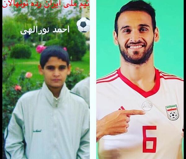 عکس احمد نوراللهی با لباس شخصی