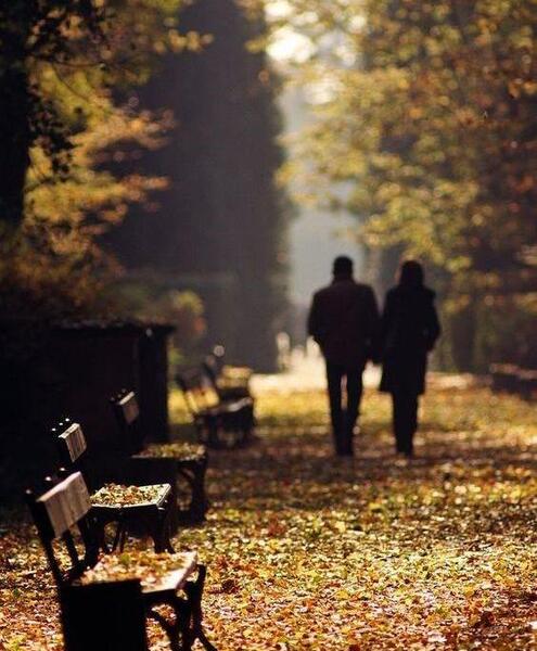 عکس عاشقانه پاییزی
