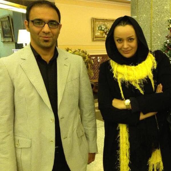 عکس پیمان شعبانی همسر الهام چرخنده