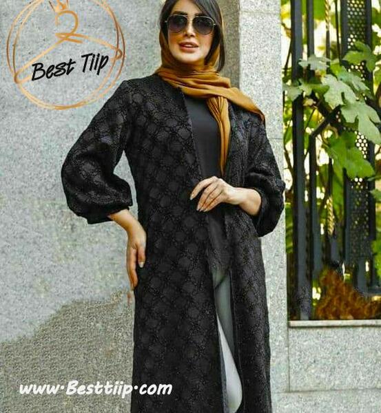 عکس مدل مانتو دخترانه ژاکارد