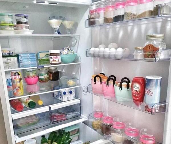 عکس ایده برای درب یخچال