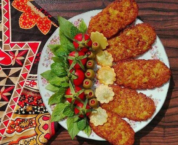 عکس غذاهای ایرانی تزیین شده