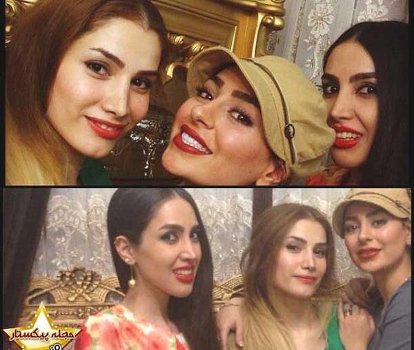 عکس لو رفته سمانه پاکدل