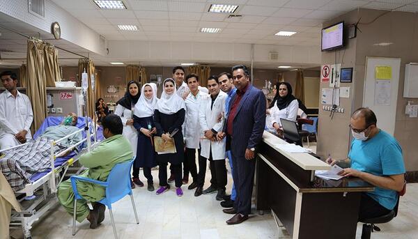 عکس بیمارستان امام علی زاهدان