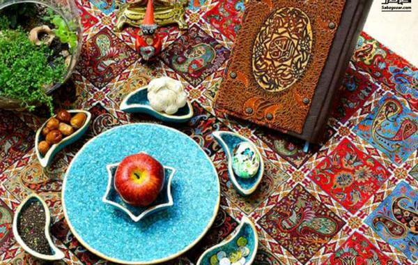 عکس ایده سفره هفت سین هنری