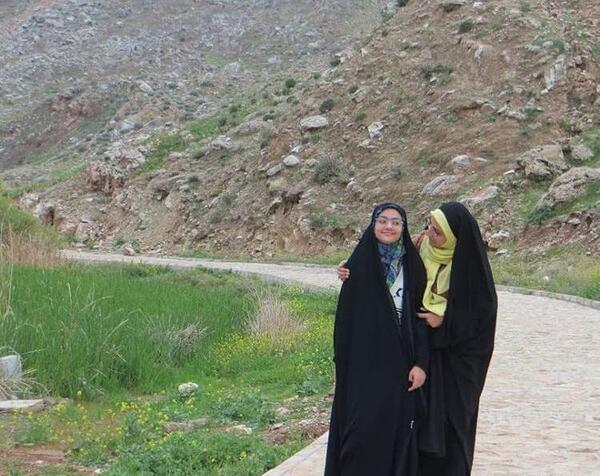 عکس ارمیتا دختر شهید رضایی