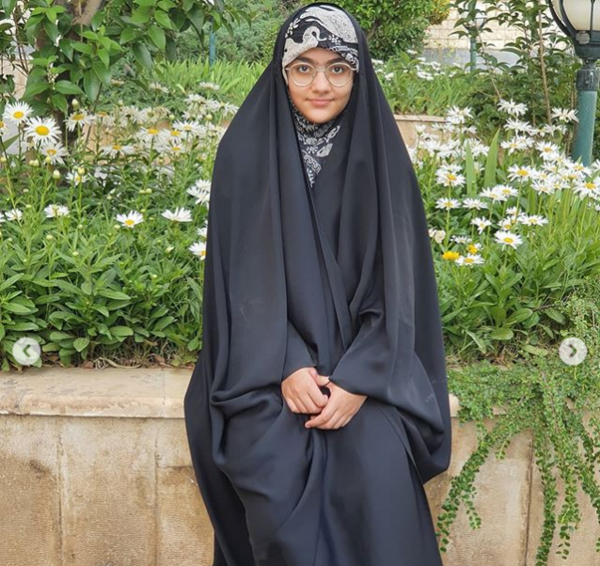 عکس ارمیتا دختر شهید رضایی