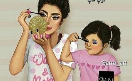 عکس خانواده چهار نفری فانتزی