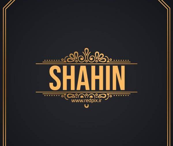 عکس نوشته شاهین
