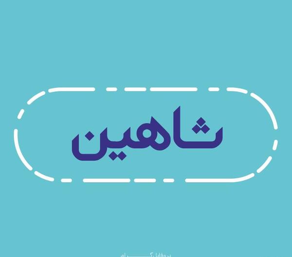 عکس نوشته شاهین