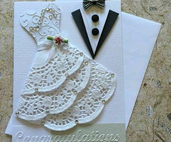 عکس ایده برای کارت عروسی دست ساز