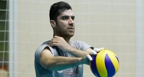 عکس بهنام محمودی والیبالیست