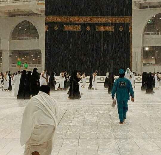 عکس کعبه در کاخ سفید