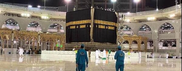 عکس کعبه در کاخ سفید