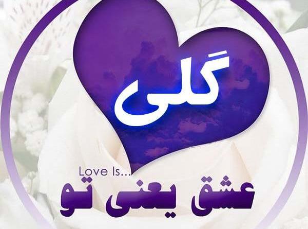عکس نوشته گلی