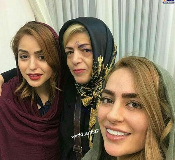 عکس سمانه پاکدل و خواهرش