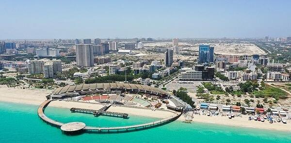 عکس هوایی از کیش