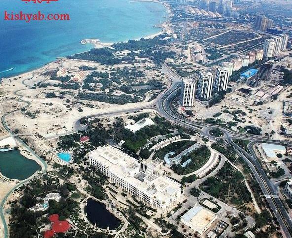 عکس هوایی از کیش
