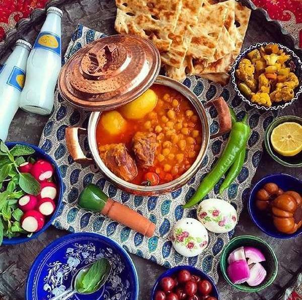 عکس نوشته آبگوشت