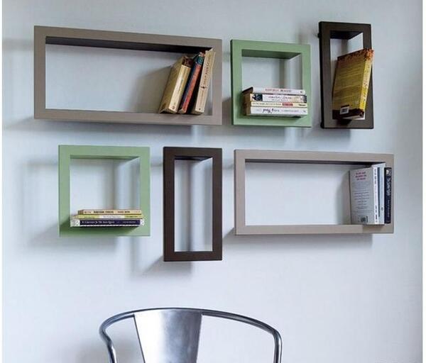 عکس ایده برای طراحی قفسه کتاب