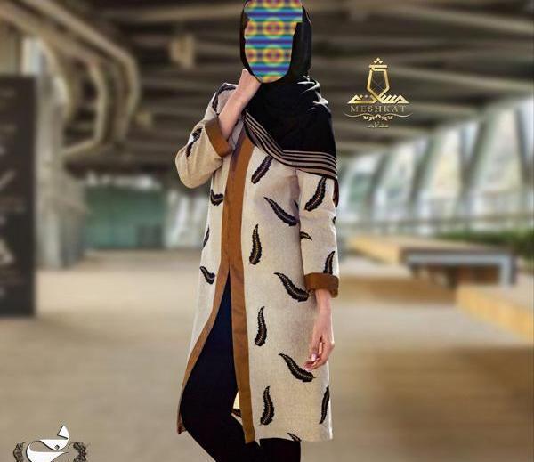 عکس مدل مانتو جدید بلند و ساده