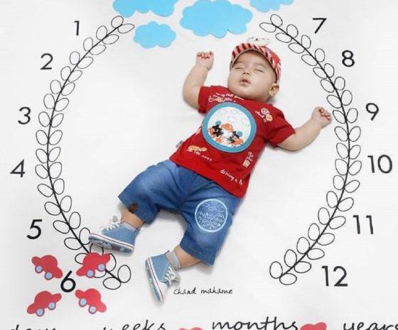 عکس ایده برای سومین ماهگرد نوزاد