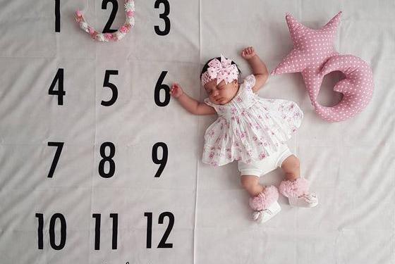 عکس ایده برای سومین ماهگرد نوزاد