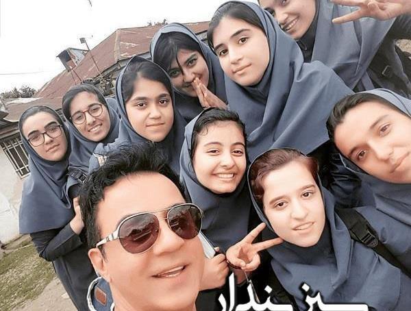 عکس داریوش فرضیایی و همسرش