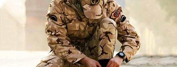 عکس نوشته سربازه ولی شاه منه