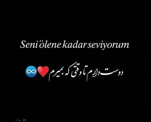عکس نوشته دوست دارم عشقمی