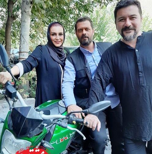 عکس دونفره موتور