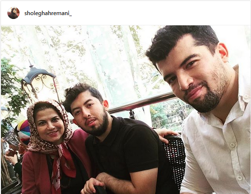عکس همسر شعله قهرمانی