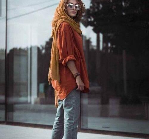 عکس مدل مانتو دخترانه گشاد جدید