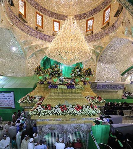 عکس های داخل ضریح امام حسین