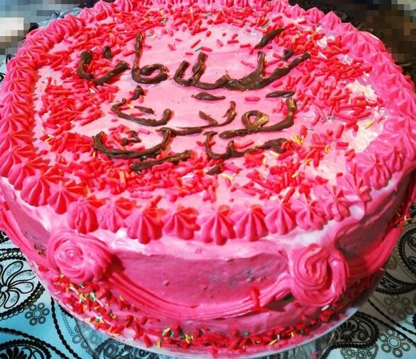 عکس کیک شکیلا