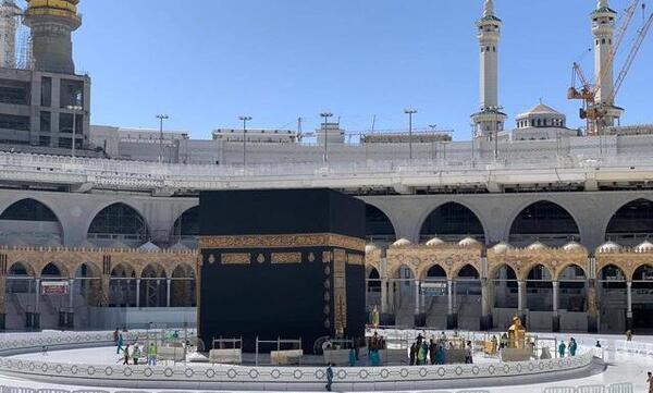 عکس پشت کعبه