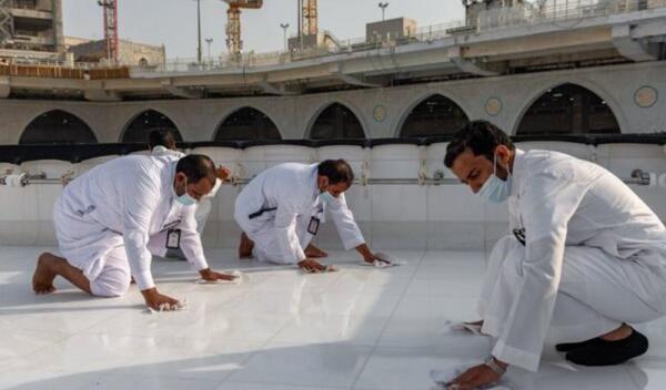 عکس پشت کعبه