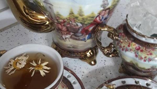 عکس چای خشک بابونه