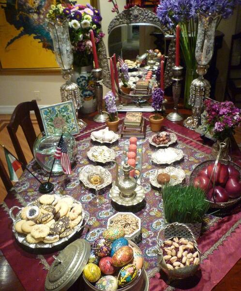 عکس سفره هفت سین نوروز