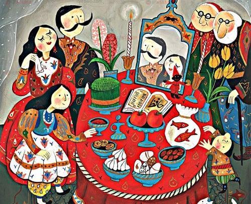 عکس سفره هفت سین نوروز