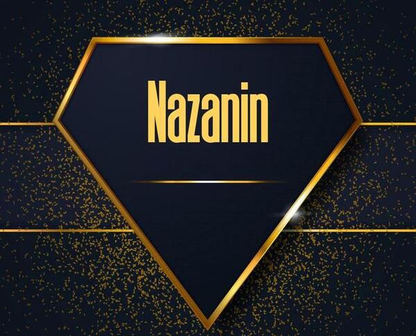 عکس نوشته نازنین فاطمه به انگلیسی