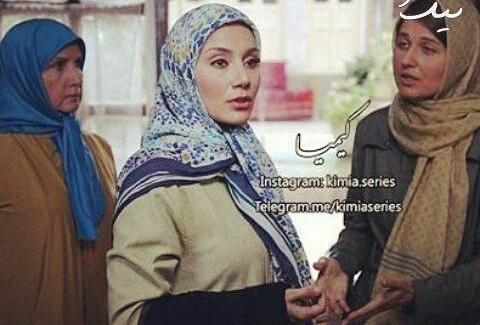 عکس خاطره حاتمی در سریال کیمیا