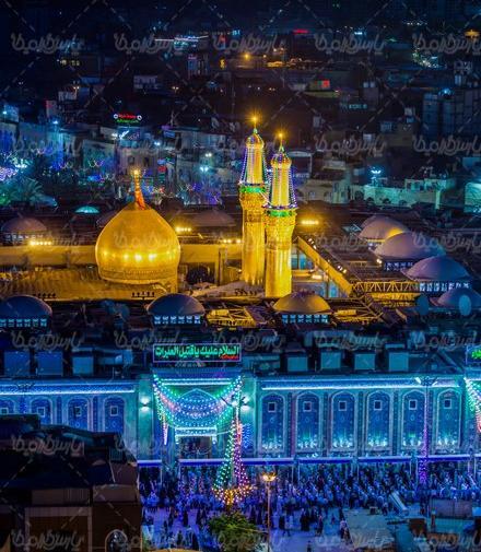 عکس حرم امام رضا عمودی