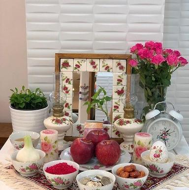 عکس ایده برای ظرف های هفت سین