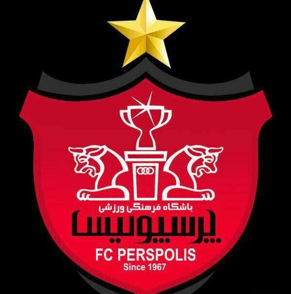 عکس شیر روی پرچم پرسپولیس