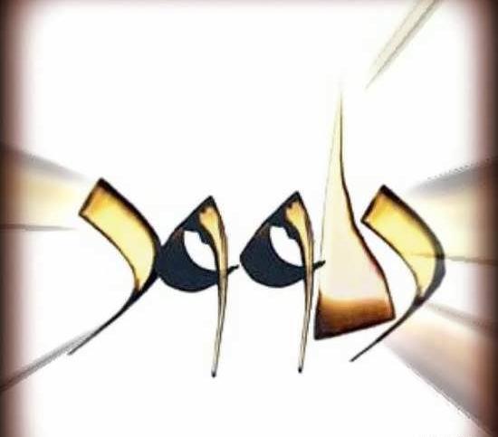 عکس نوشته زیبا اسم داوود