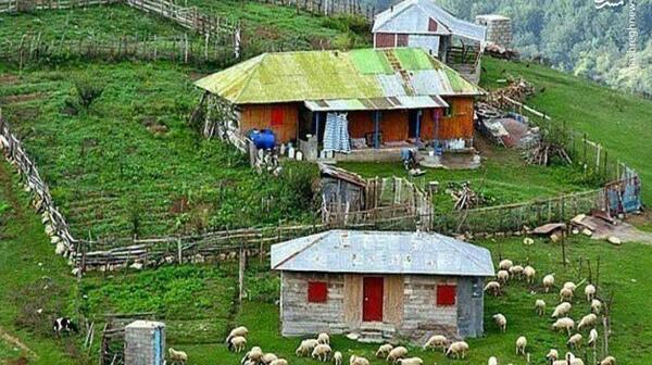 عکس طبیعت زیبای روستایی