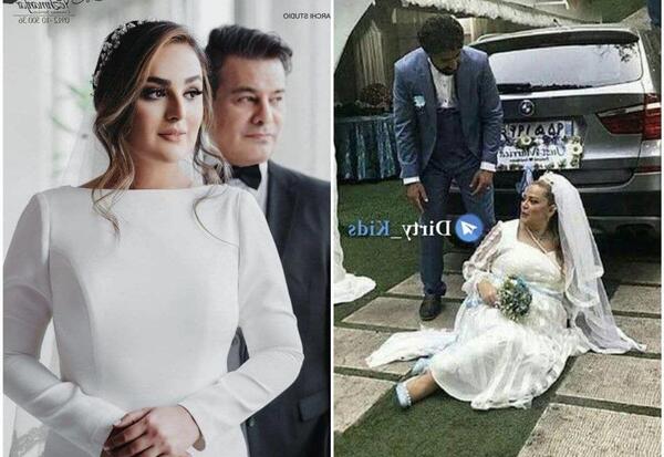 عکس عروسی بهاره رهنما و همسر جدیدش